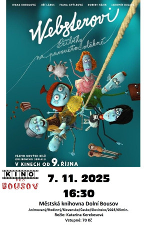 7. 11. 2025 - Websterovi: Příběhy na pavoučím vlákně